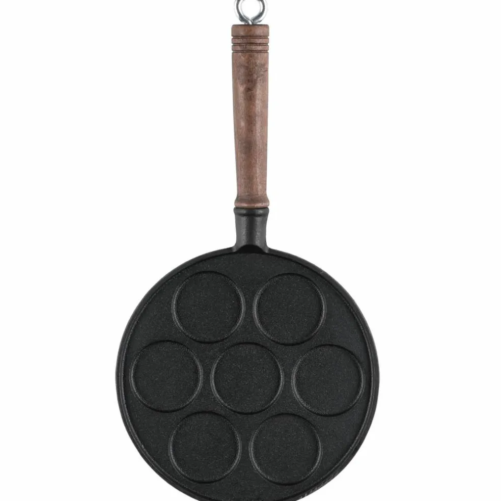 Pannekakepanne med trehåndtak 26 cm