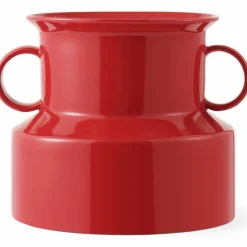 Panto Vase Ø 22 x H 19 cm Lollipop Red