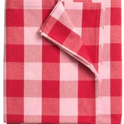 Paola duk 330x145 cm, rød/rosa