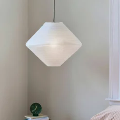 Paper Diamond lampeskjerm 50 cm, classic white