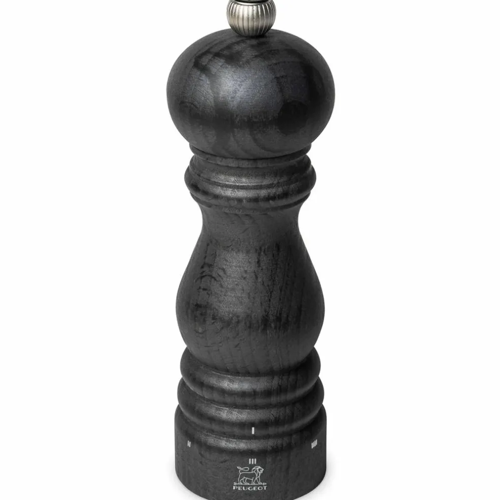 Paris u'Select Z saltkvern 18 cm, svartlakkert