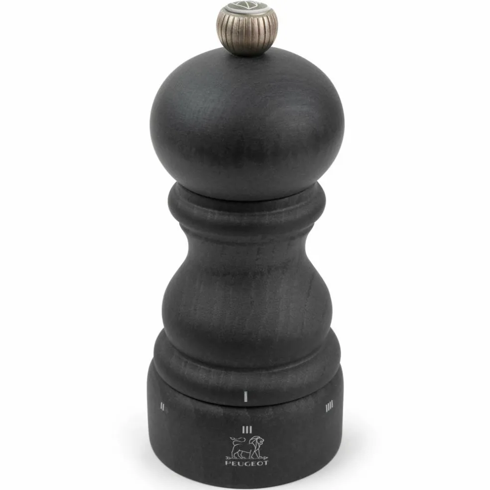 Paris u'Select Z saltkvern 12 cm, svartlakkert