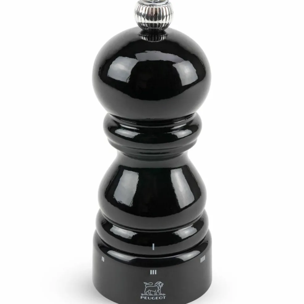 Paris u'Select Z saltkvern 12 cm, svartlakkert