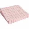 Pattern middagsservietter 20-pakning, pink/red grid