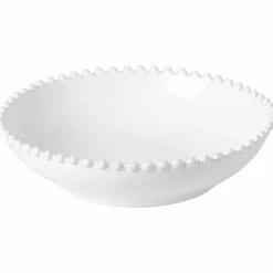 Pearl pastaskål 24 cm, hvit