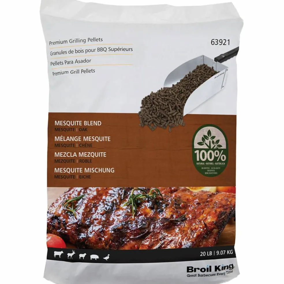 Pellets mesquite og eik, 9 kg