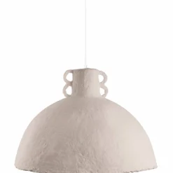 Pendel Maché, 50 cm, hvit