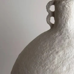 Pendel Maché, 50 cm, hvit