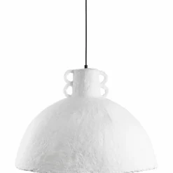 Pendel Maché, 50 cm, hvit