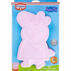 Peppa Gris motiv bakeform 19,5x27 cm, rosa