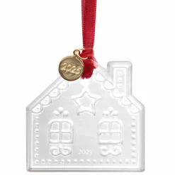 Pepperkakehus 2025 juletredekorasjon, klar