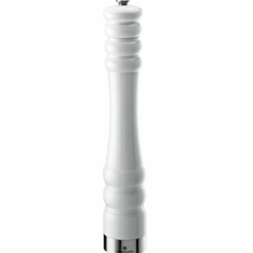 Pepperkvern Matthvit/Gull 35 cm