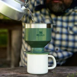 Perfect-Brew Pour Over kaffetrakter, 0,6 liter, Hammertone green