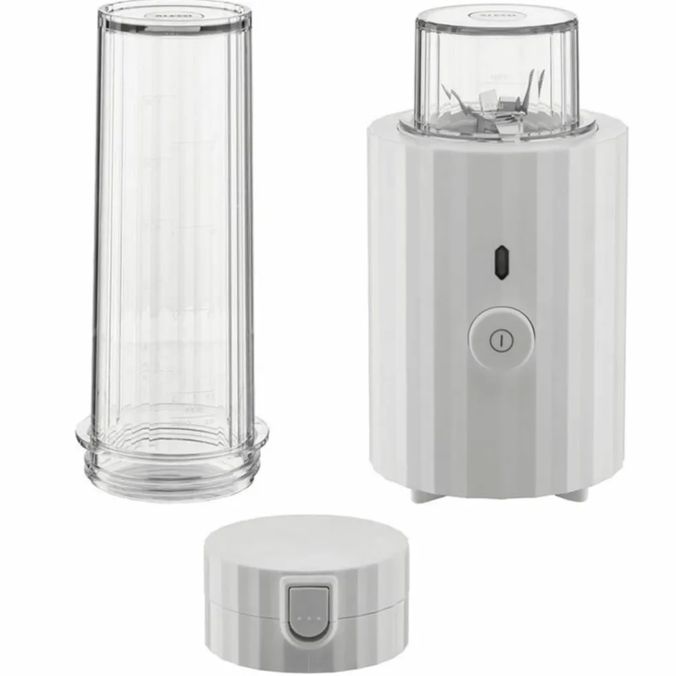 Personal Blender elektrisk hakker, hvit