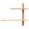 Phase hylle 60 × 18 cm, eik