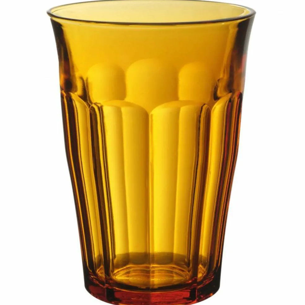 Picardie glass 36 cl marineblå, 6 stk.
