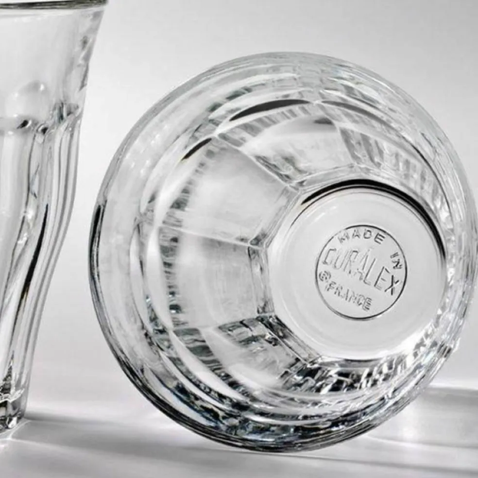 Picardie glass 25 cl rav, 6 stk.