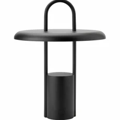 Pier bærbar LED-lampe 33,5 cm, svart