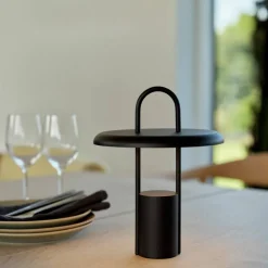 Pier LED-lampe, svart