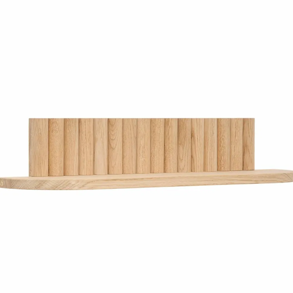 Pillar hylle large 78 × 15 cm, eik