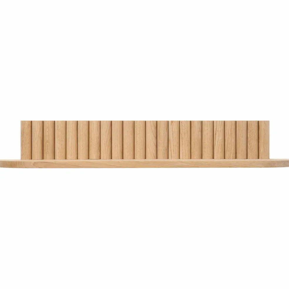 Pillar hylle large 78 × 15 cm, eik