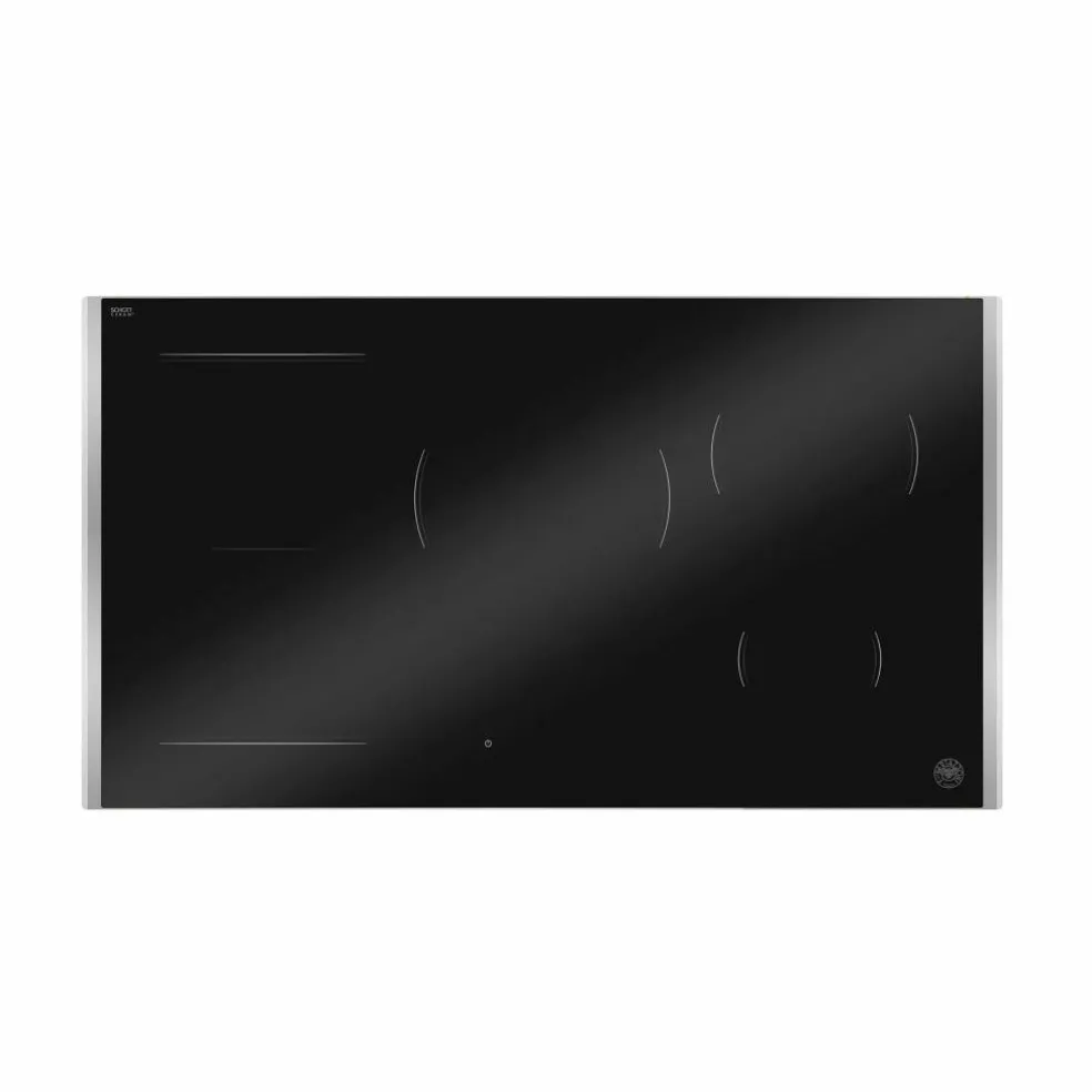 P905I1M30GP Premium induksjonstopp 90 cm med gullramme, 5 soner