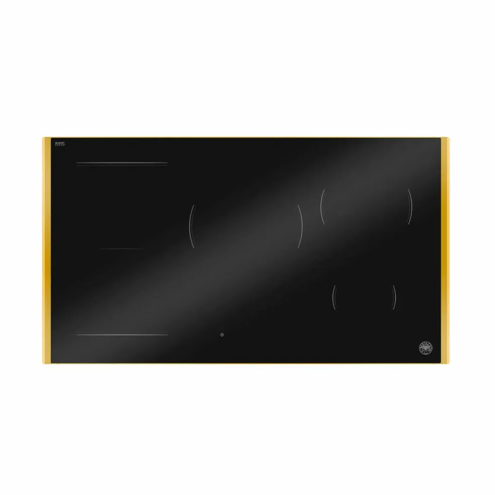P905I1M30GP Premium induksjonstopp 90 cm med gullramme, 5 soner
