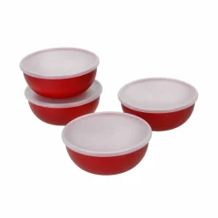 Pinch Bowls skålsett 4-pakning, empire red