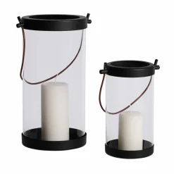 Pipe lanterne 2 stk, 20 cm & 30 cm