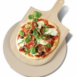 Pizzastein med spade 37,5 cm