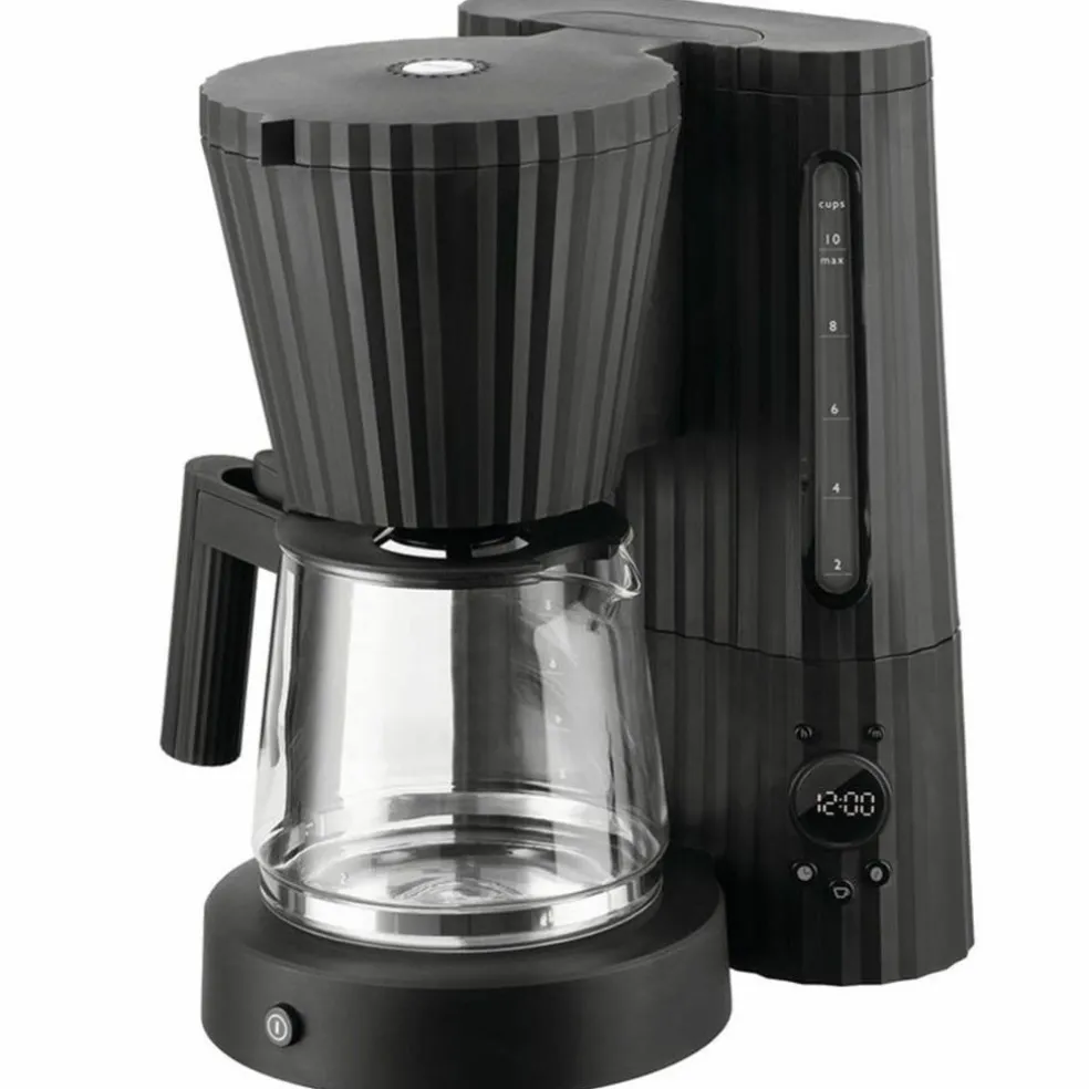Plissé kaffetrakter, grå