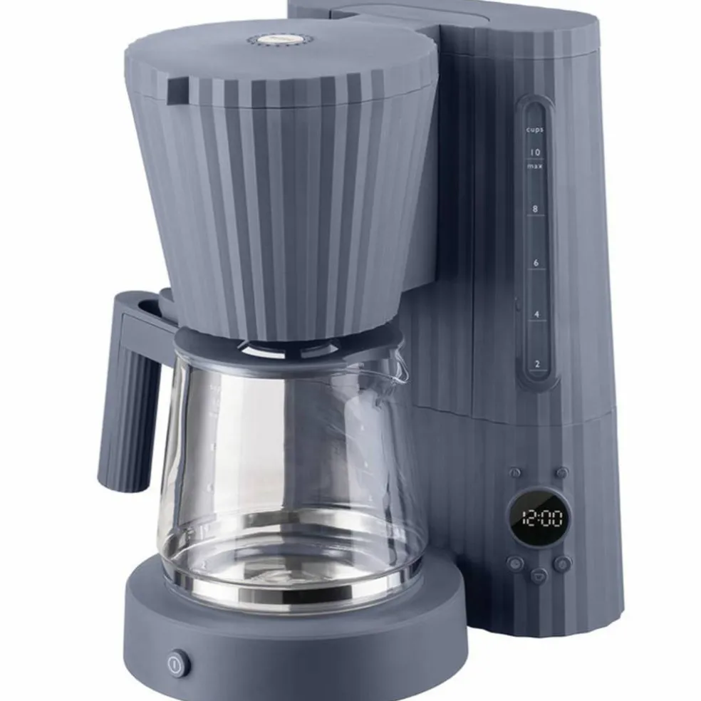 Plissé kaffetrakter, grå