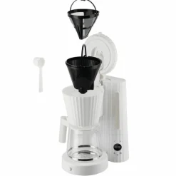 Plissé kaffetrakter, grå