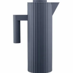 Plissé termokanne 1 liter, rød