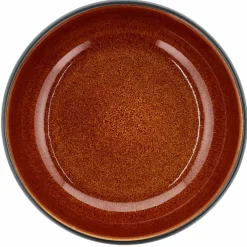 Poke-/ramenskål 18 cm, mørkeblå/svart