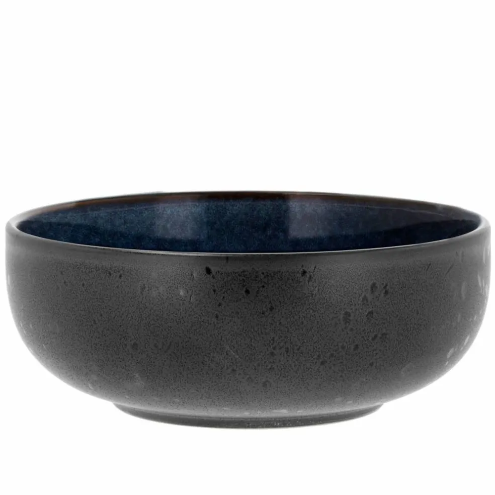 Poke-/ramenskål 18 cm, rav/svart