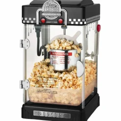Popcornmaskin Little Bambino 2-3 liter Svart