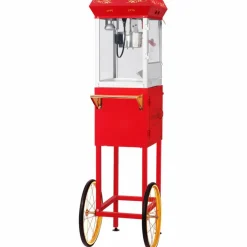 Popcornvogn All Star 8-10 liter Rød