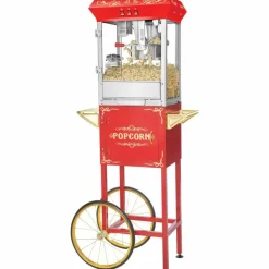 Popcornvogn All Star 8-10 liter Svart