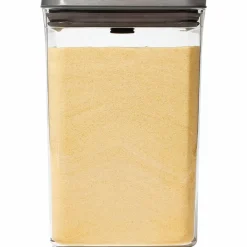 POP Firkantet Steel Beholder, 4,2 liter