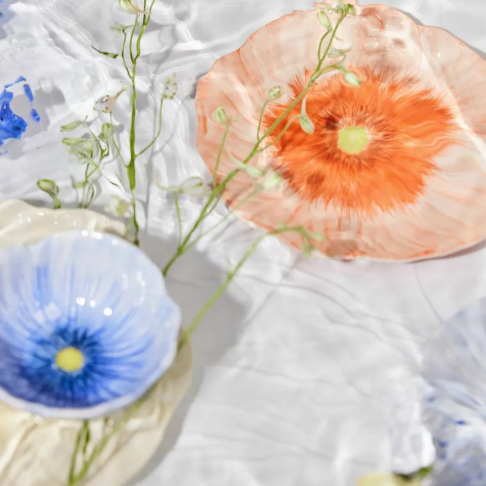 Poppy skål 11 cm, blå