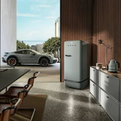 Porsche Limited Edition kjøleskap med fryseboks FAB28RDP9176, Salzburg Red