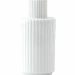 Porselæn Kronelysestake 7cm Hvit