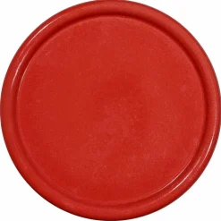 Porto kakefat 26,5 x 11 cm, rød/beige