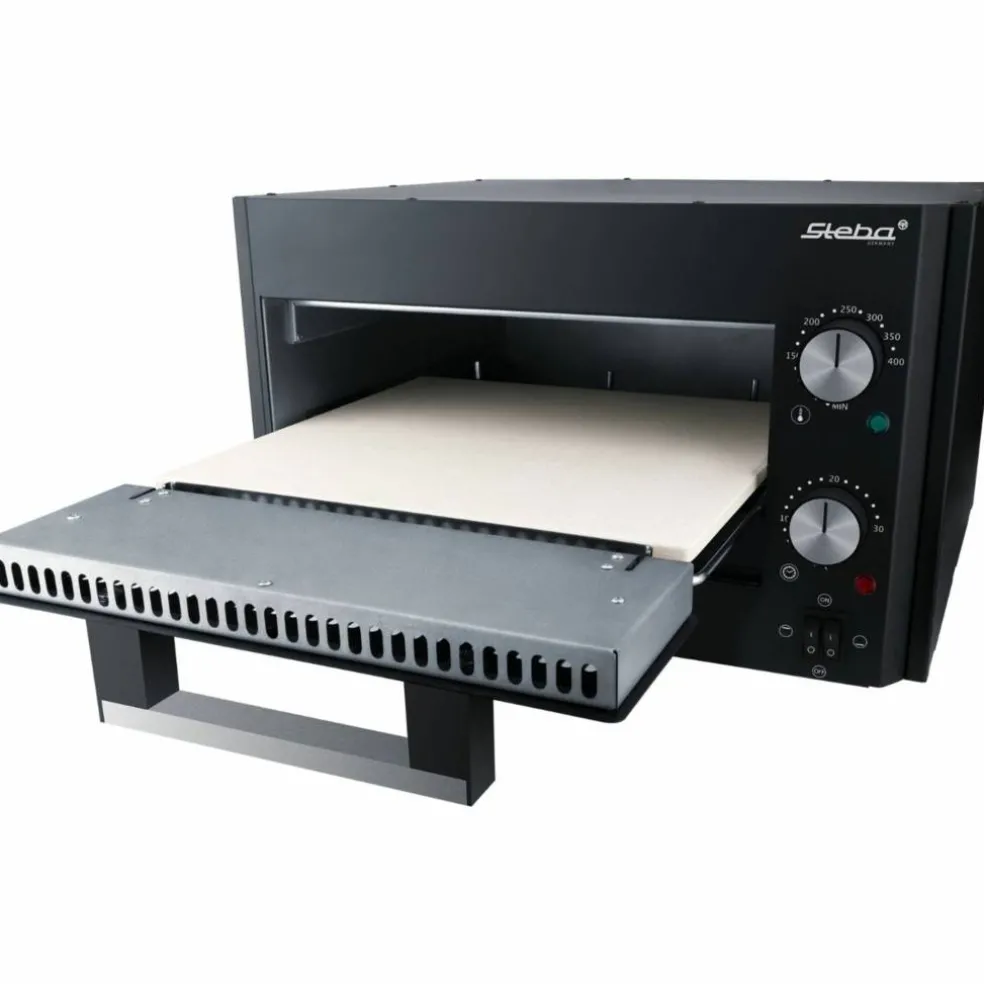 Power Pizzaovn 1800W 9 liter, sort