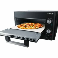 Power Pizzaovn 1800W 9 liter, sort