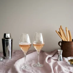 Premium champagneglass 37 cl 2 stk, klar