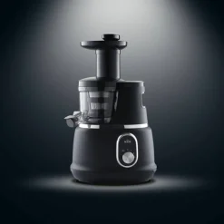 Premium slow juicer, svart