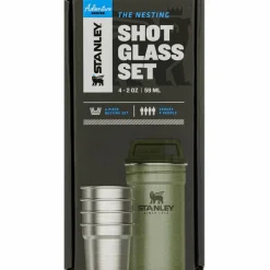 Pre-Party shotglass sett, hammertone green