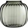 Primula Oval Vase 17,5 cm Smoke